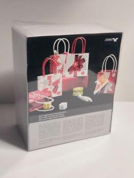 Mini Tragetaschen Adventskalender Stewo 25tlg rot / weiß