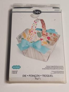 Stanzschablone SIZZIX Bigz L Die BASKET #2 by Lori Whitlock - NEW