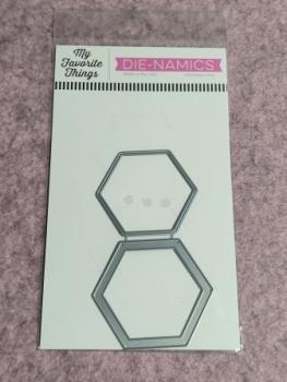 Stanzschablone 6 Ecke