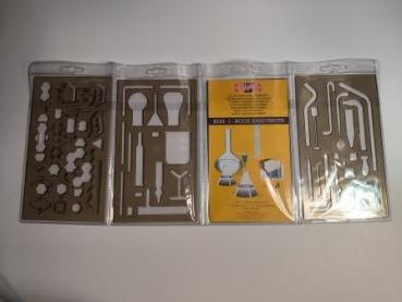 Schablone Chemie 4ST