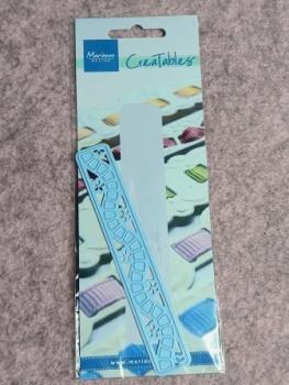 Stanzschablone Bordüre