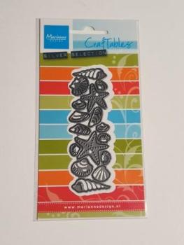 Stanzschablone Muscheln