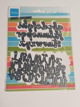 Stanzschablone Alphabet