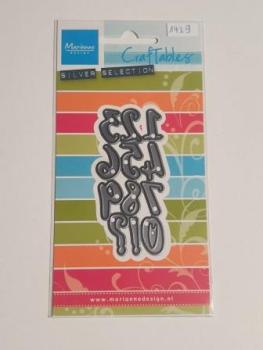 Stanzschablone Zahlen