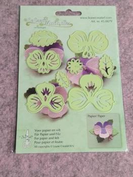 LeCrea Multi die flower 003 Pansy