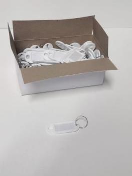 100 pavo Schlüsselanhänger weiß