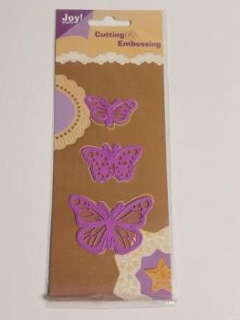 Stanzschablone Schmetterlinge