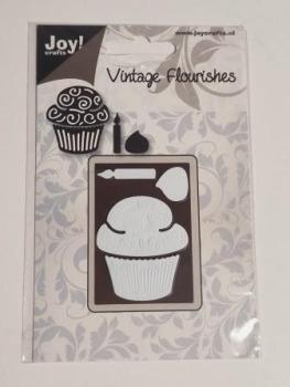 Stanzschablone Muffin