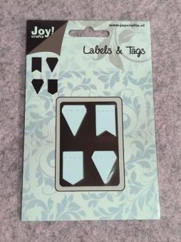 Stanzschablone Wimpel