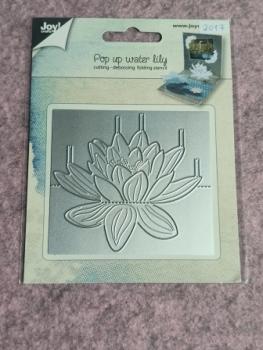 Stanzschablone Wasserlilye