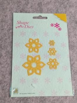 Shape Die Folding Flower-2 (see folding samples on flyer)