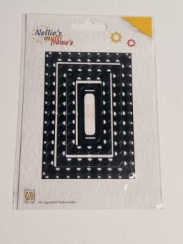 Nellie`s Multi Frame Dies rechthoek