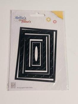 Nellies Multi Frame Die - rechthoek