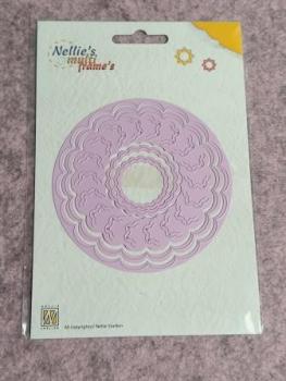 Stanzschablone Kreise