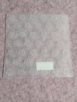 Embossing Folder 150x150mm backgrounds flowers