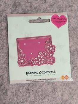 Die - Yvonne Creations - Love - Flowerframe
