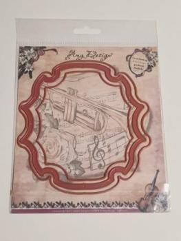 Stanzschablone Rahmen