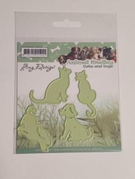 Die - Amy Design - Animal Medley - Cats and Dogs