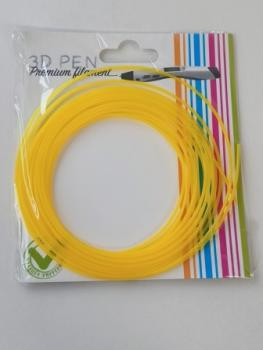 3D Pen filament - 5M - Geel fluor