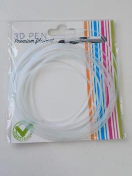 3D Pen filament - 5M - Transparant fluor