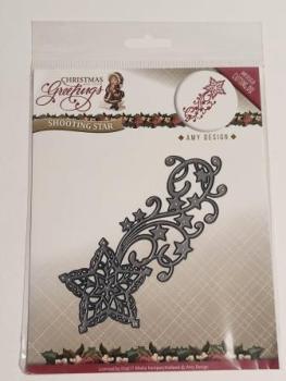 Die - Amy Design - Christmas Greetings - Shooting Star
