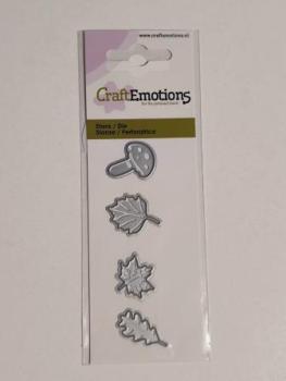 Stanzschablone Herbst