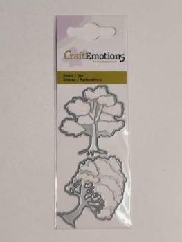 Stanzschablone Bäume