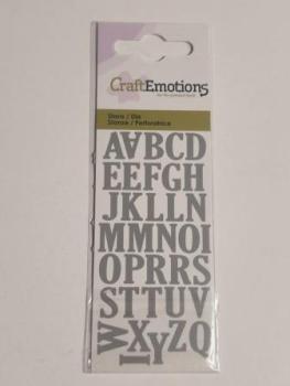 Stanzschablone Alphabet