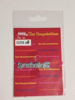 Stanzschablone Einladung