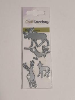 Stanzschablone Waldtiere