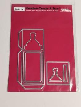 Stanzschablone Babyflasche