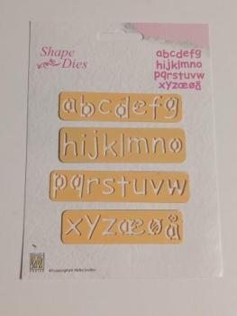 Shape die - Alphabet-2 - small