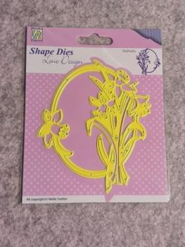 Shape Dies - Lene Design - Spring flowers Daffodils