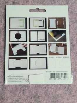 Sliding card Dies Top-part ornamental-1