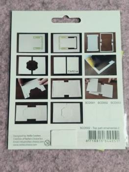 Sliding card Dies Top-part ornamental-2