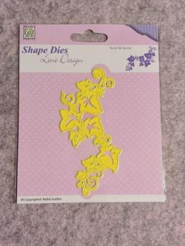 Shape Dies - Lene Design - Swirls & leaves