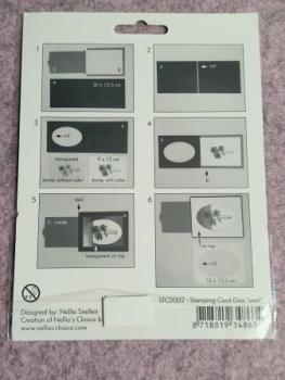 Special Card Die "stamping card dies: oval"