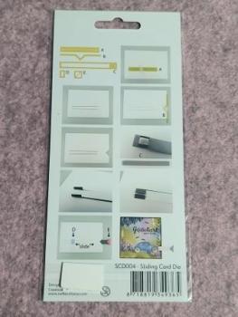 Sliding card dies "design-4"