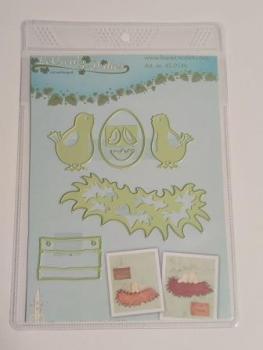 Lea bilitie® Young birds snij en embossing mal