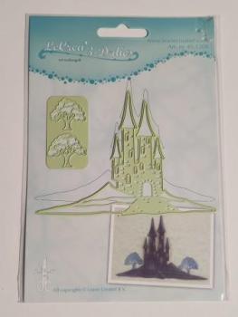 Lea bilitie® Landscape castle snij en embossing mal