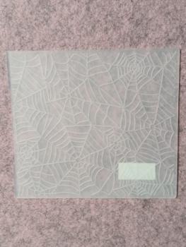 Embossing folder background Spider web 14.4x16cm