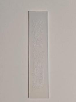 Border embossing folder Presents 21x123mm
