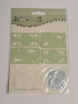 Lea bilitie® small Birds snij en embossing mal