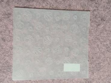 Embossing folder background Sport 14.4x16cm