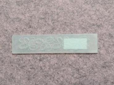 Border embossing folder Acorn 25x128mm