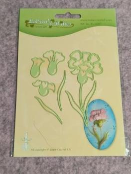 Lea’bilitie® Blume Nelke Präge- und Schneideschablone