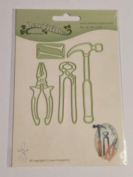 Leabilitie® Männer Werkzeug Präge- und Schneideschablone