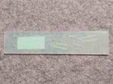 Prägeschablone Bordüre Werkzeug 2 24x122mm