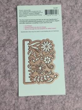 Stanzschablone Blumen