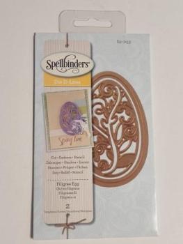 Stanzschablone Osterei